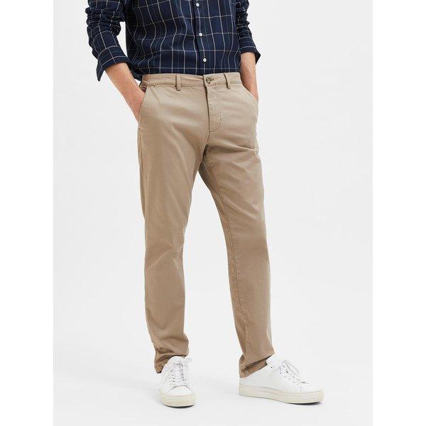 Selected - Chinohose, Slim Fit, für Herren, Greige, Größe W31/L32 von Selected