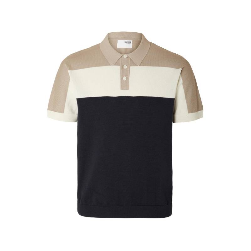 Poloshirt, Kurzarm Herren Marine M von SELECTED