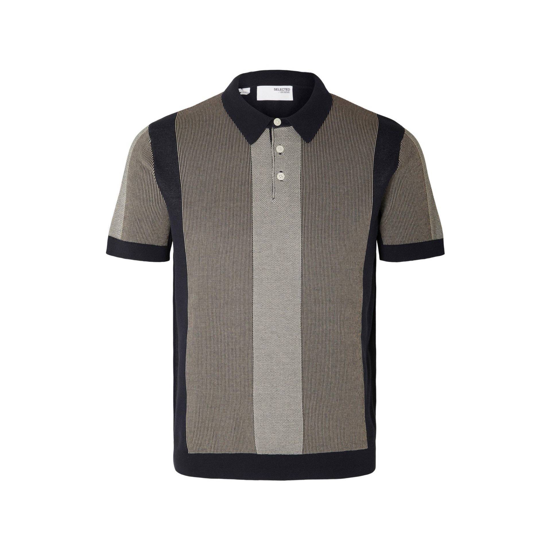 Poloshirt, Kurzarm Herren Marine S von SELECTED