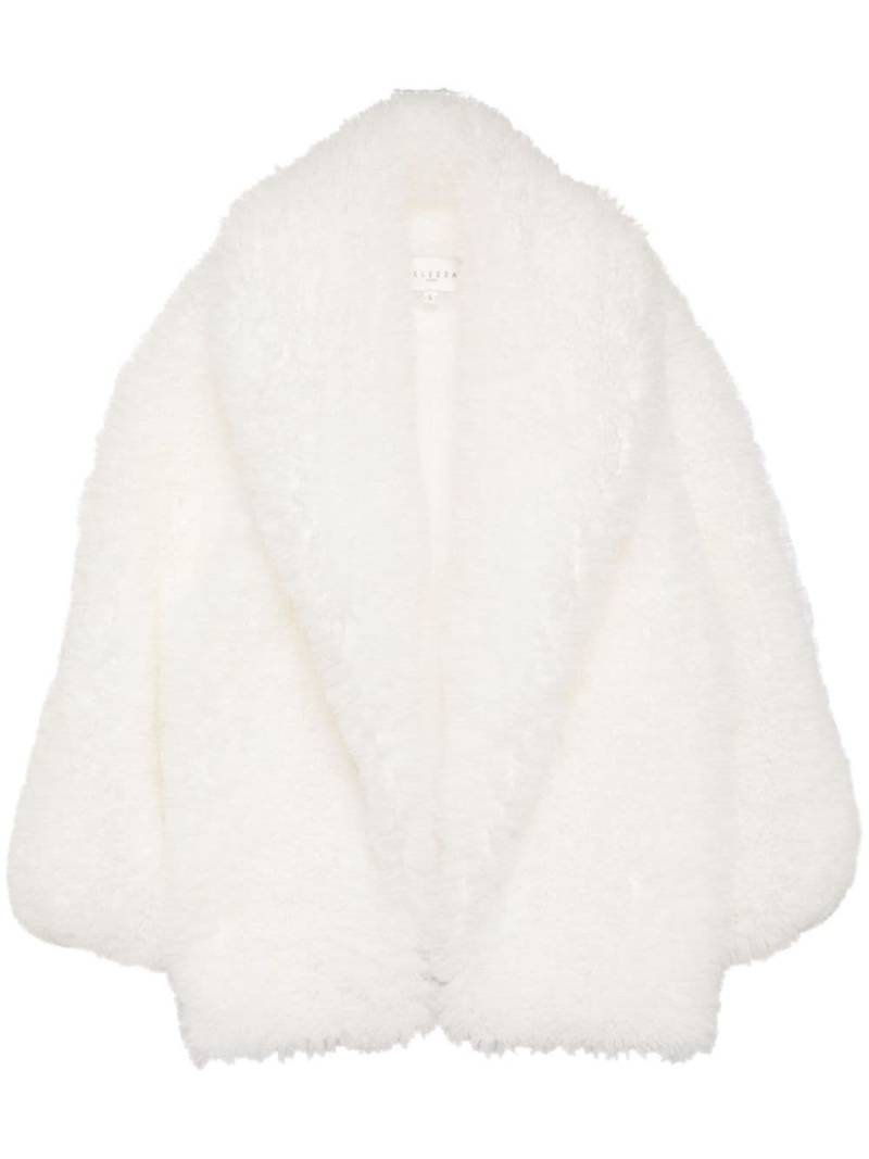 SELEZZA Octavia coat - White von SELEZZA