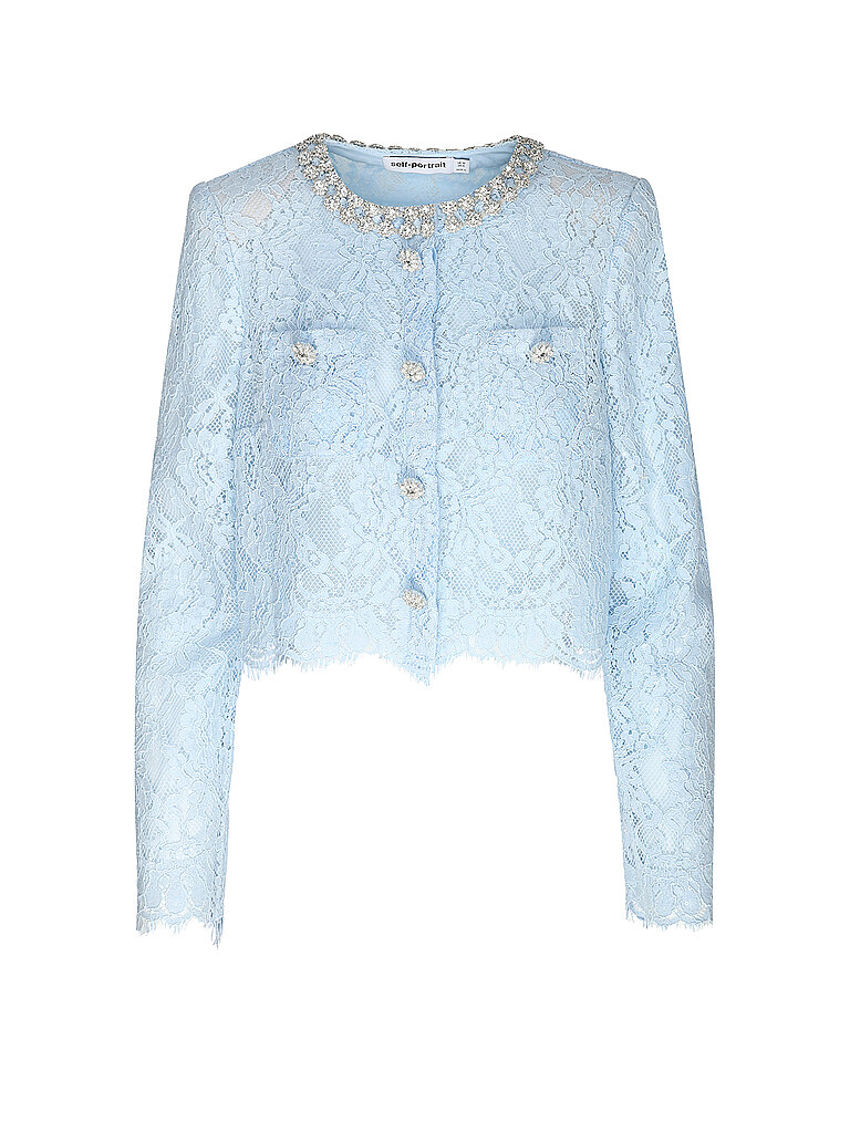SELF-PORTRAIT Bluse hellblau | 36 SELF-PORTRAIT Bluse hellblau | 36 von SELF-PORTRAIT
