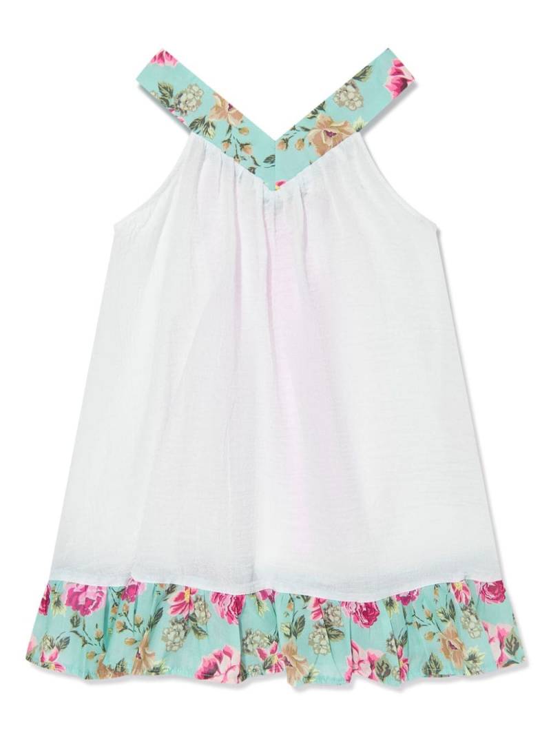 SELINIACTION KIDS floral-print midi dress - White von SELINIACTION KIDS