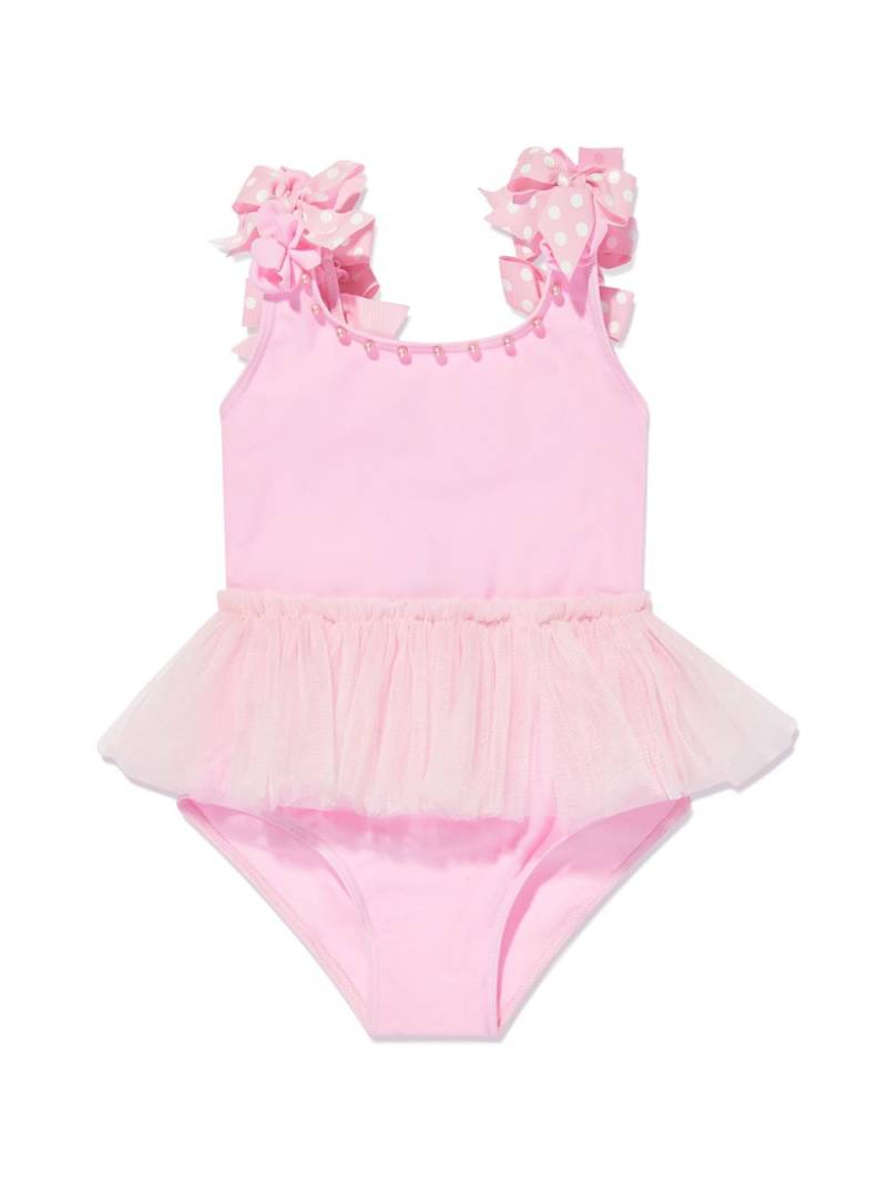 SELINIACTION KIDS ruffled swimsuit - Pink von SELINIACTION KIDS