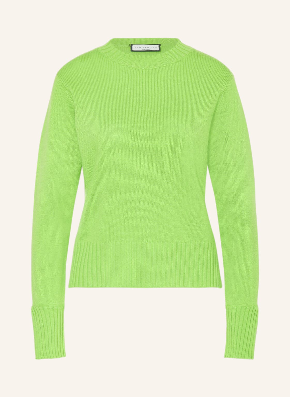 Sem Per Lei Pullover Mit Cashmere gruen von SEM PER LEI