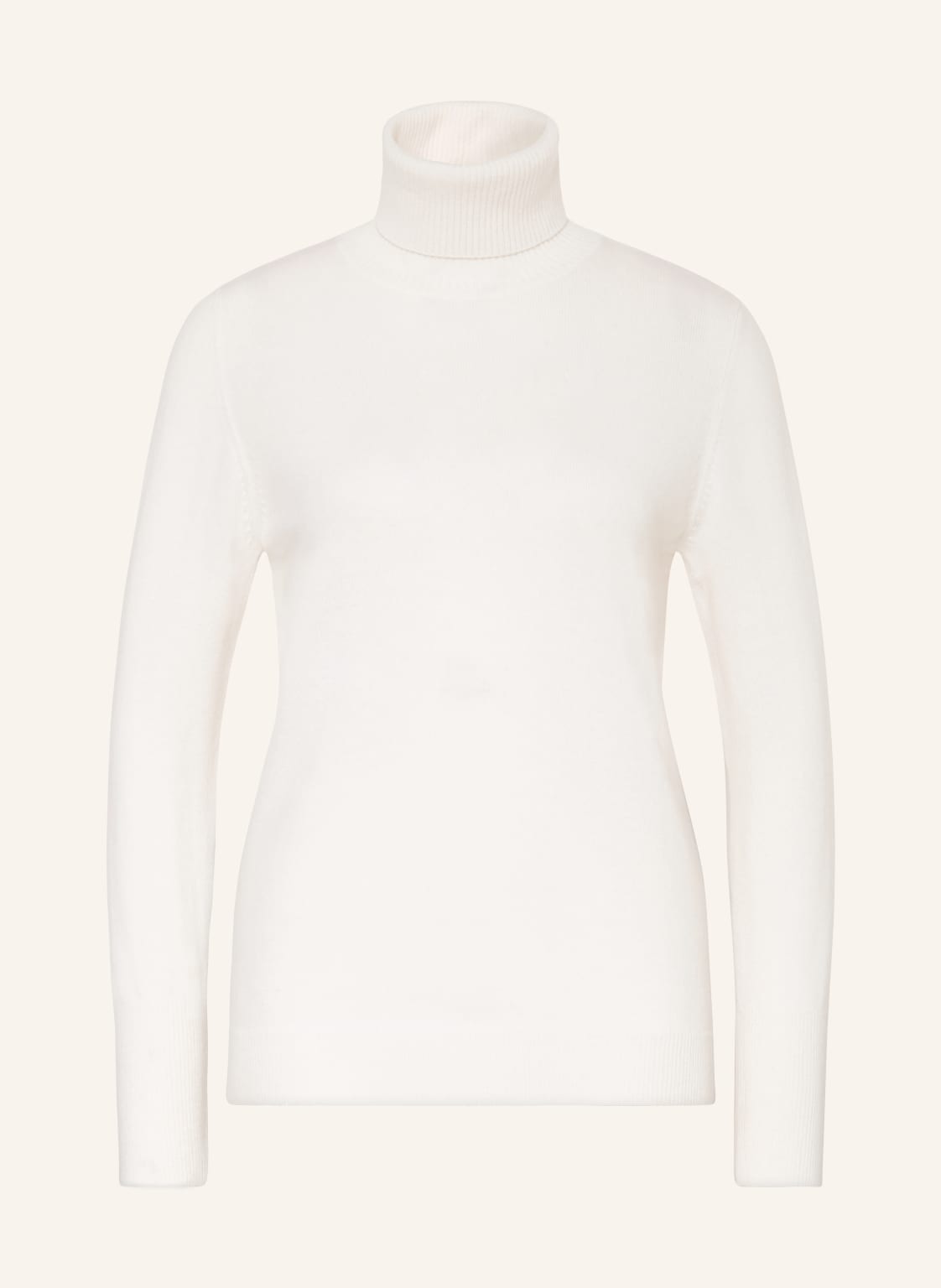 Sem Per Lei Rollkragenpullover Mit Cashmere weiss von SEM PER LEI