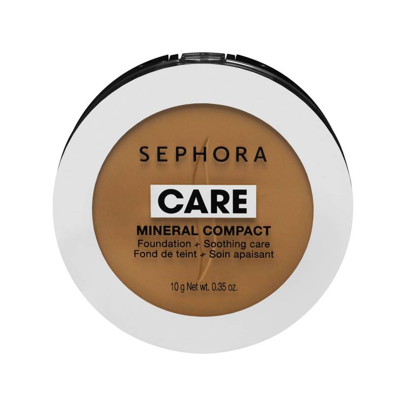 Care Minéral Compact - Foundation + Beruhigende Pflege Damen  cacao foncé 10g von SEPHORA