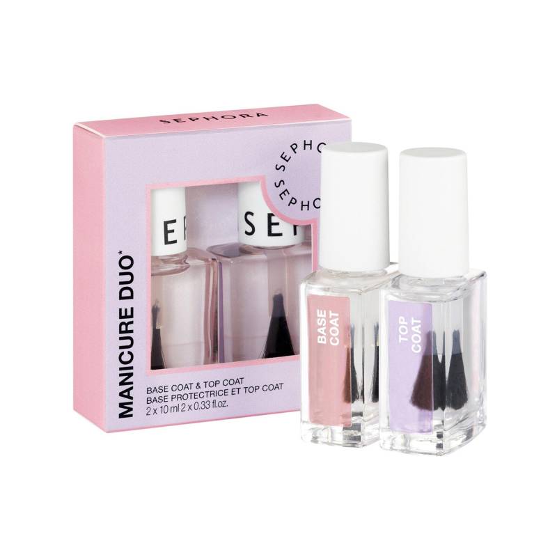 Duo Manicure Kit - Top Coat Und Schützende Grundierung Damen  2x10ml von SEPHORA