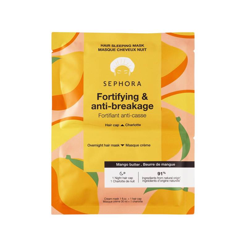 Haarmaske Für Die Nacht - Nacht-haarpflege Creme-maske + Haube Damen Mangue 1 pezzo von SEPHORA