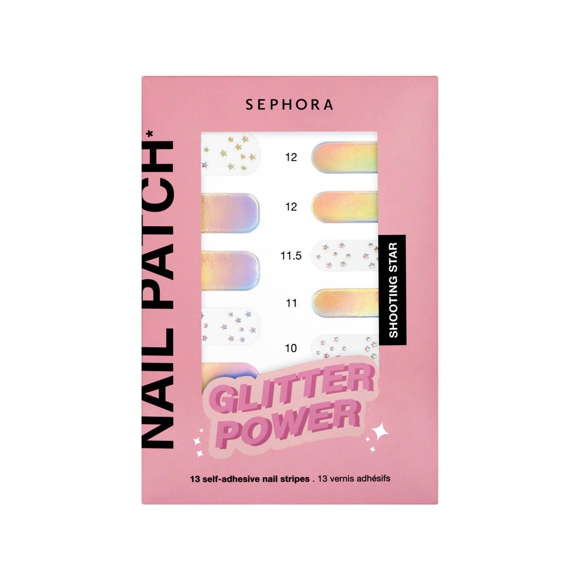 Nail Patches - Nagellack-sticker Damen Glitter power - shooting star  13STK von SEPHORA