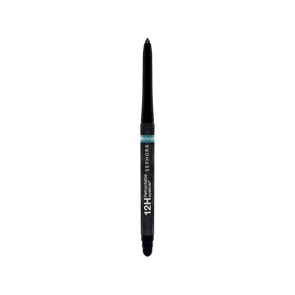 12h Retractable Eyeliner Waterproof - Einziehbarer Augenstift 12h Waterproof Damen GLITTER BLACK von SEPHORA