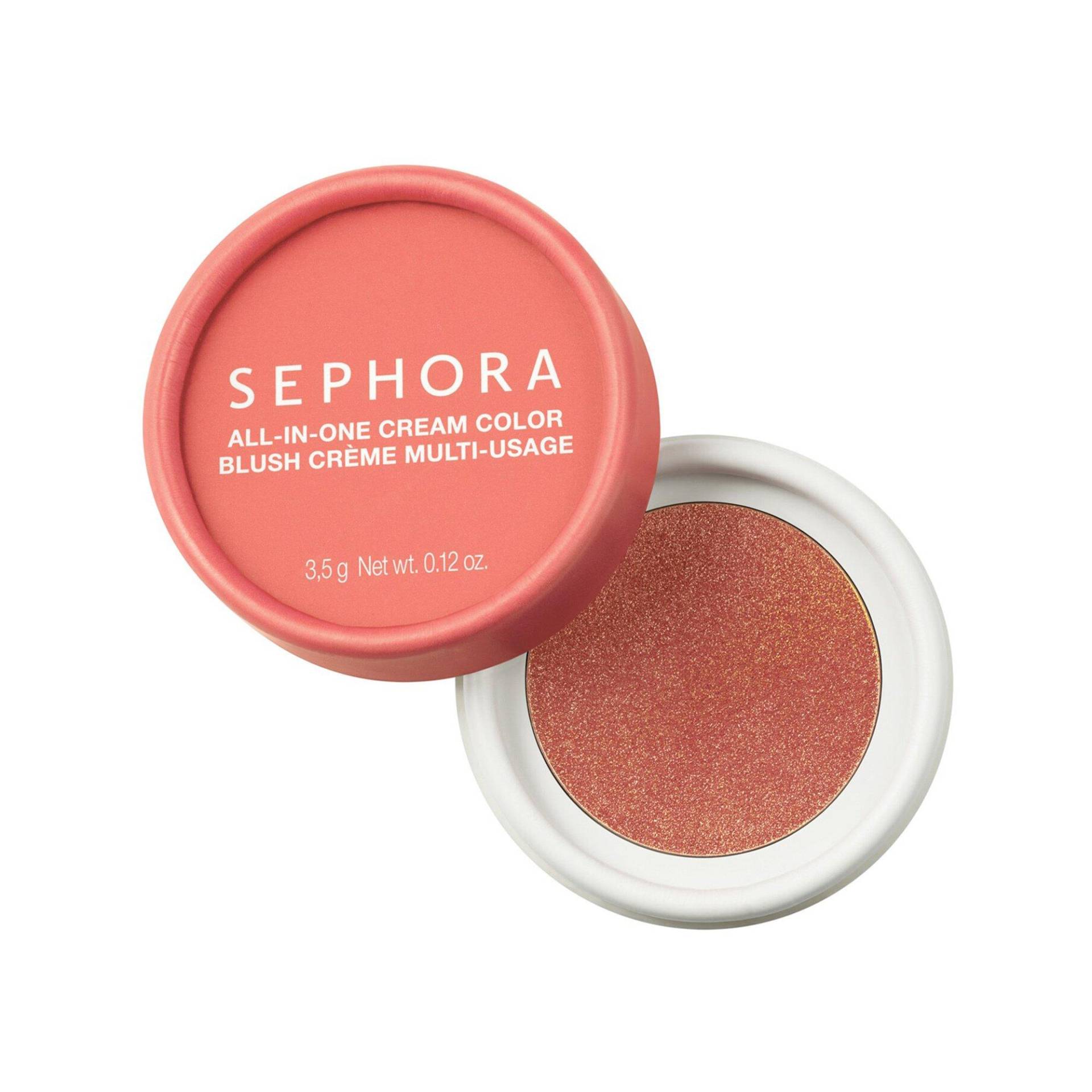 Vielseitige Rouge-creme - Natürliche Ausstrahlung + Pflege Gegen Fahlen Teint Damen  Pop Strawberry 3.5g von SEPHORA