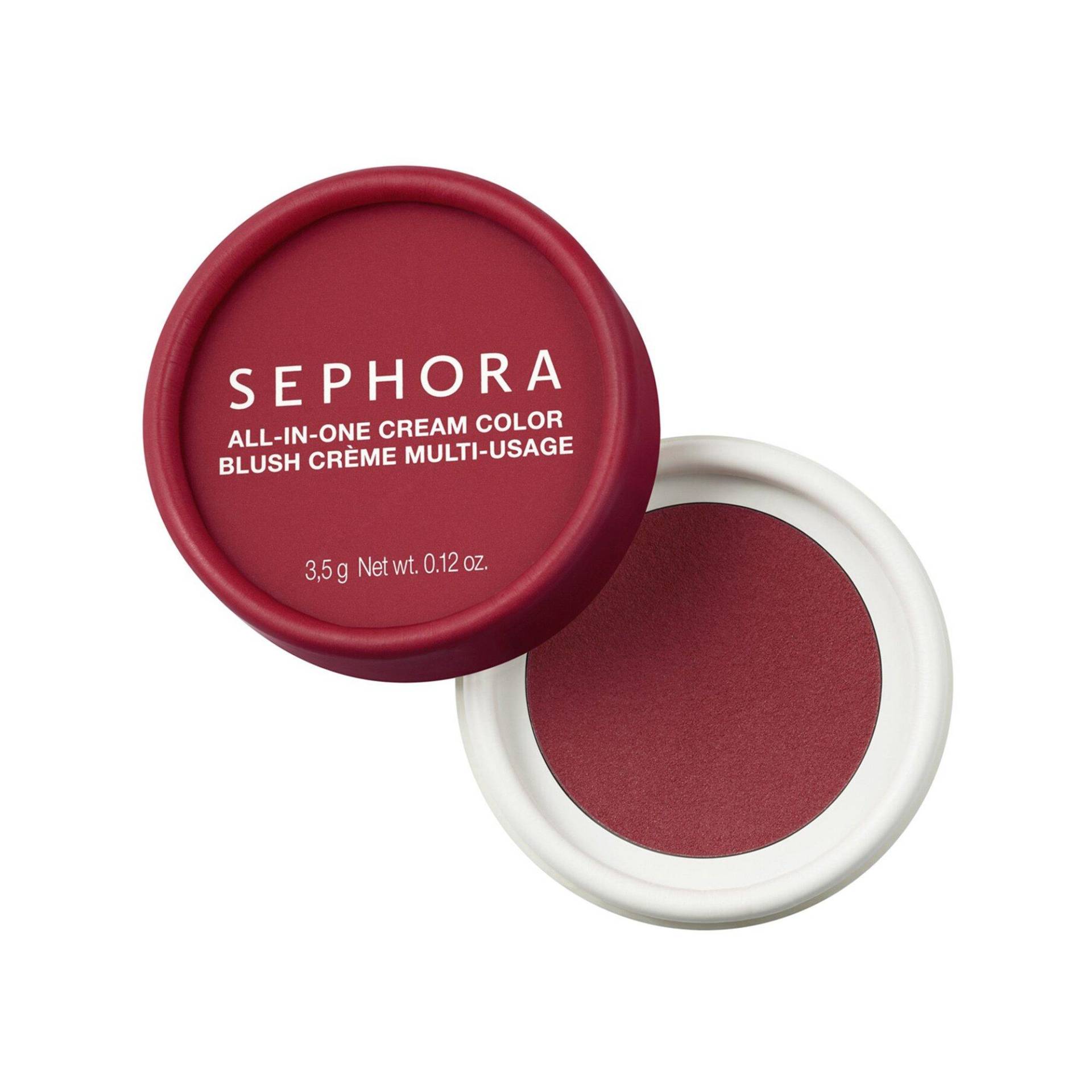 SEPHORA - Vielseitige Rouge-Creme Natürliche Ausstrahlung + Pflege gegen fahlen Teint, 3.5 g,  Tangy Grapefruit von SEPHORA