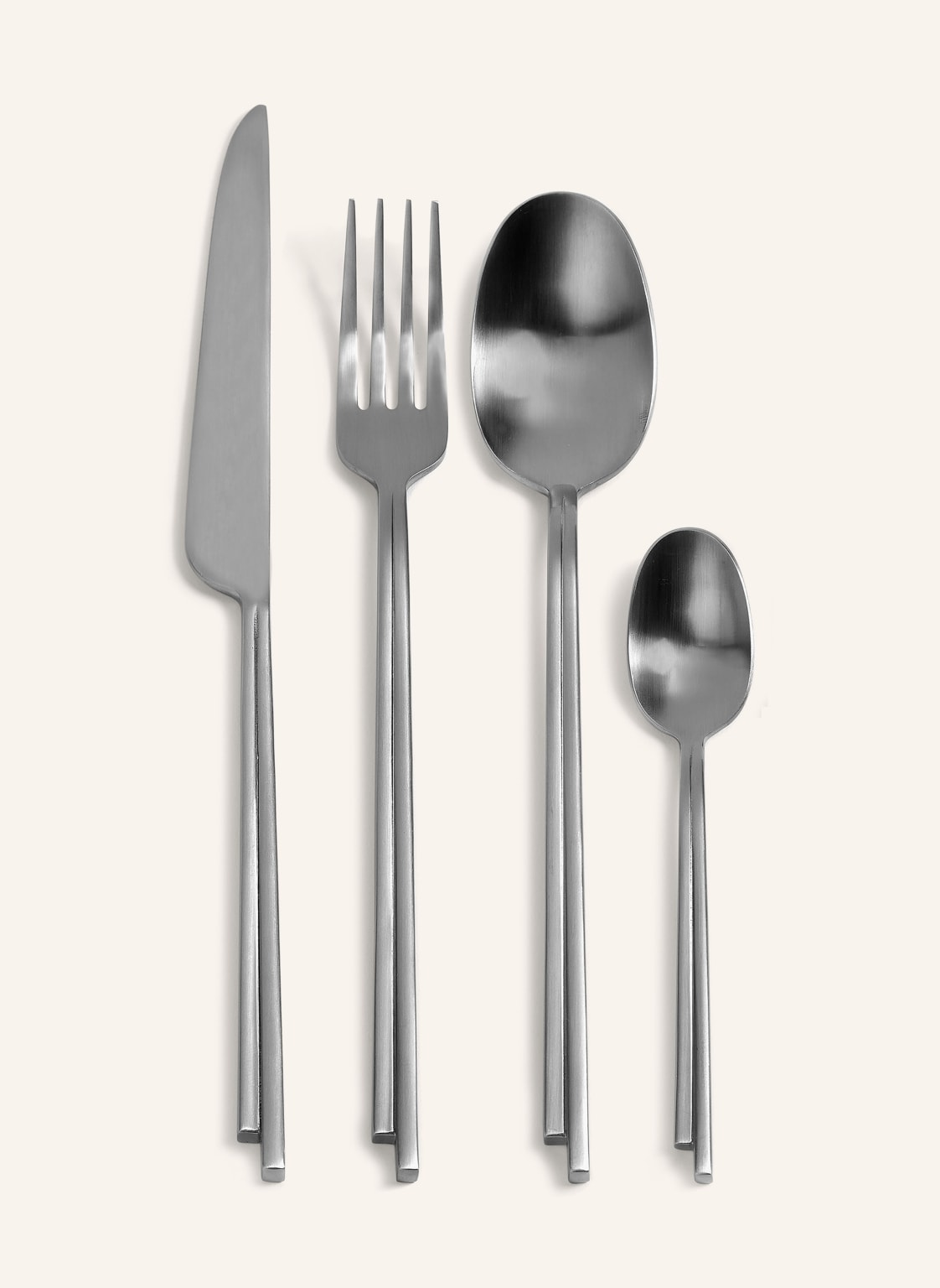 Serax 24-Tlg. Besteck-Set Dune silber Serax 24-Tlg. Besteck-Set Dune silber von SERAX