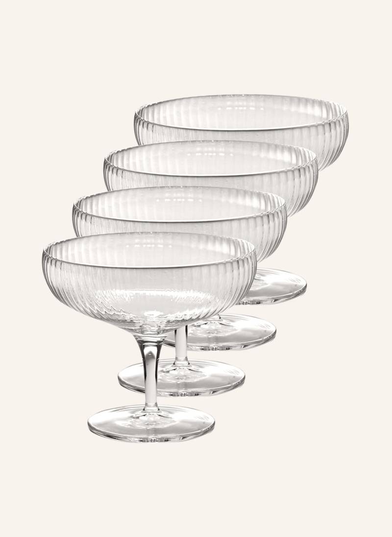 Serax 4er-Set Champagnergläser Inku transparent von SERAX