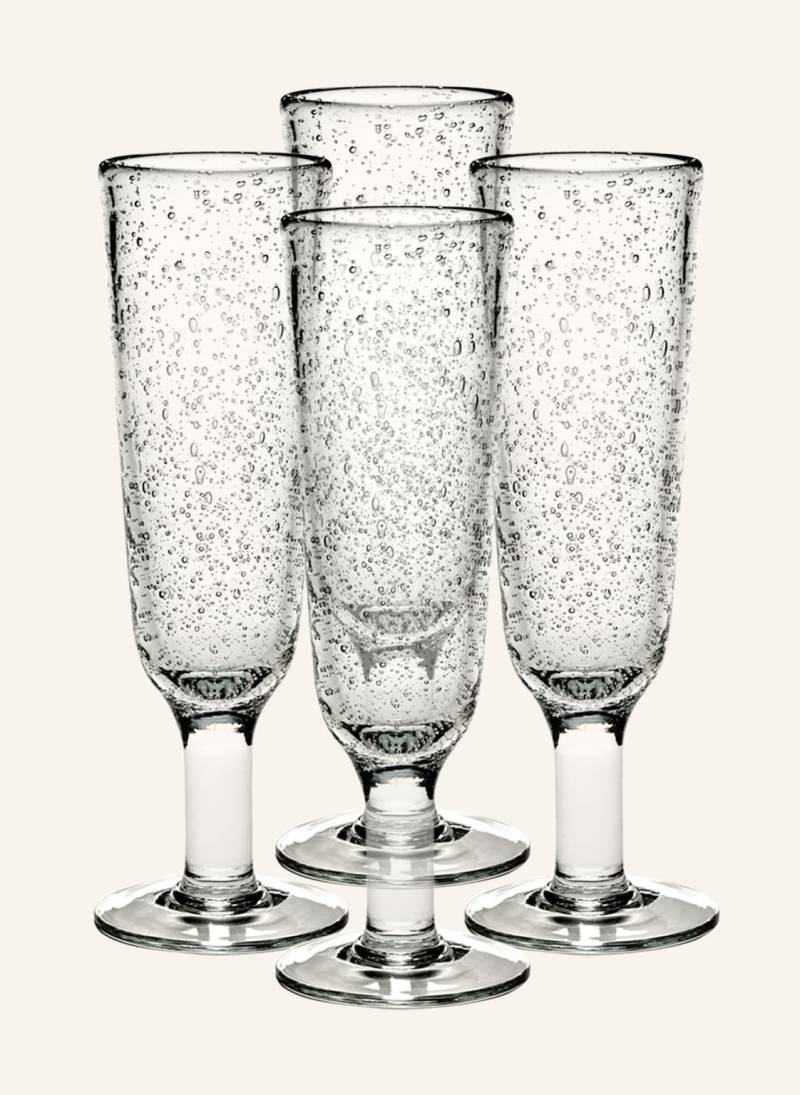 Serax 4er-Set Champagnergläser Pure transparent von SERAX