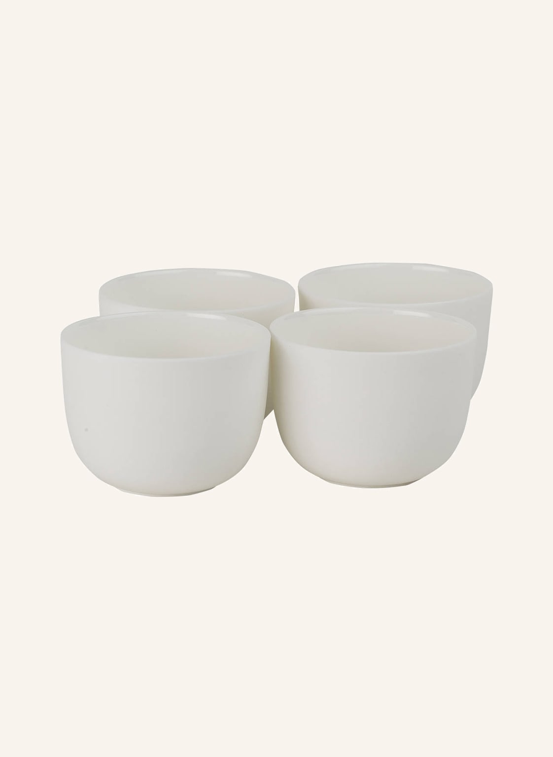 Serax 4er-Set Espresso-Becher Base weiss von SERAX