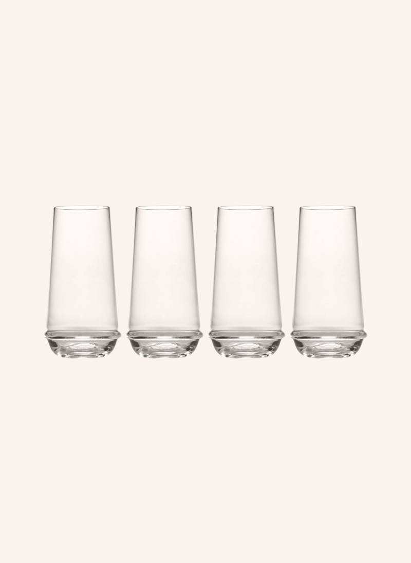 Serax 4er-Set Longdrinkgläser Dune transparent von SERAX