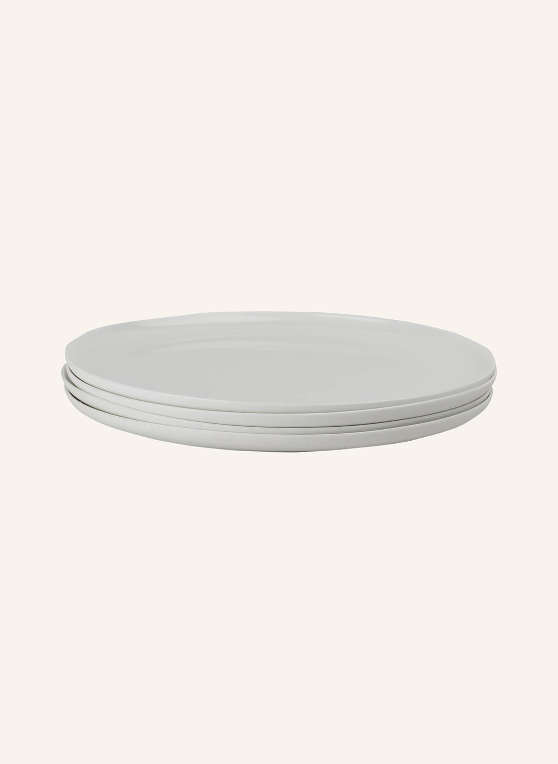 Serax 4er-Set Speiseteller Base weiss Serax 4er-Set Speiseteller Base weiss von SERAX