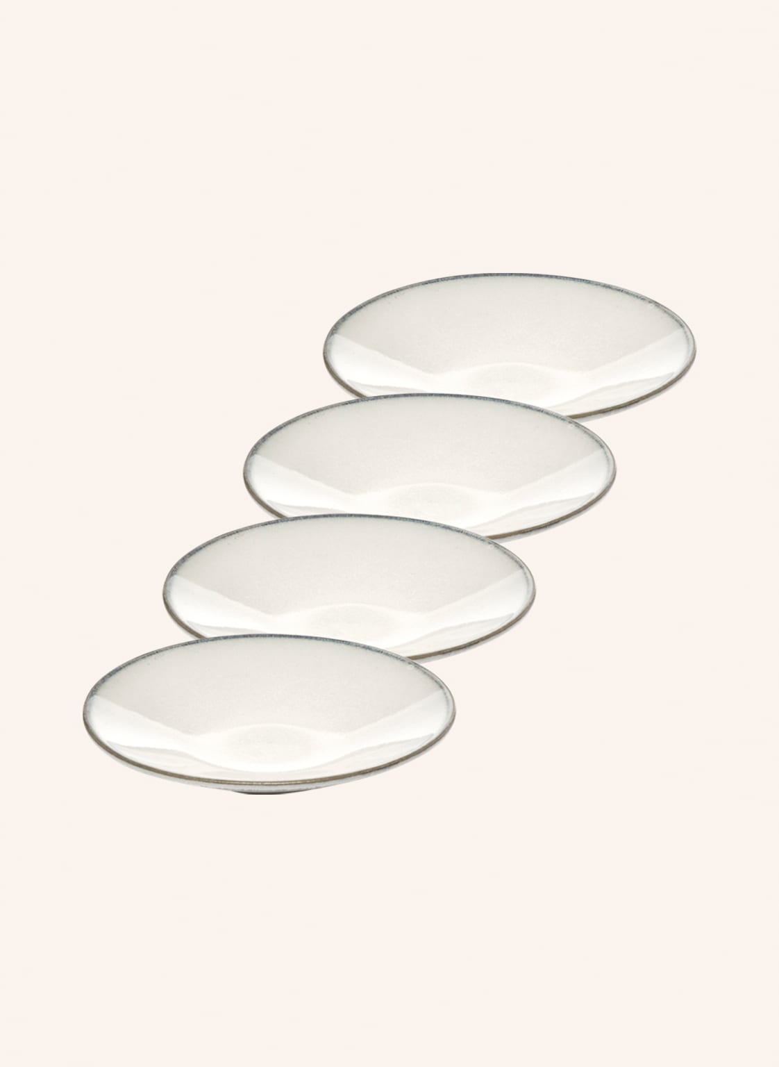Serax 4er-Set Untertassen weiss Serax 4er-Set Untertassen weiss von SERAX