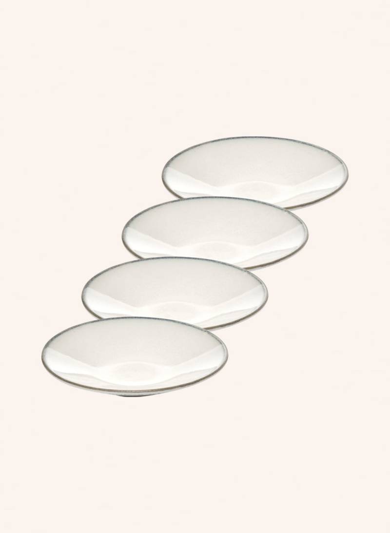 Serax 4er-Set Untertassen weiss Serax 4er-Set Untertassen weiss von SERAX