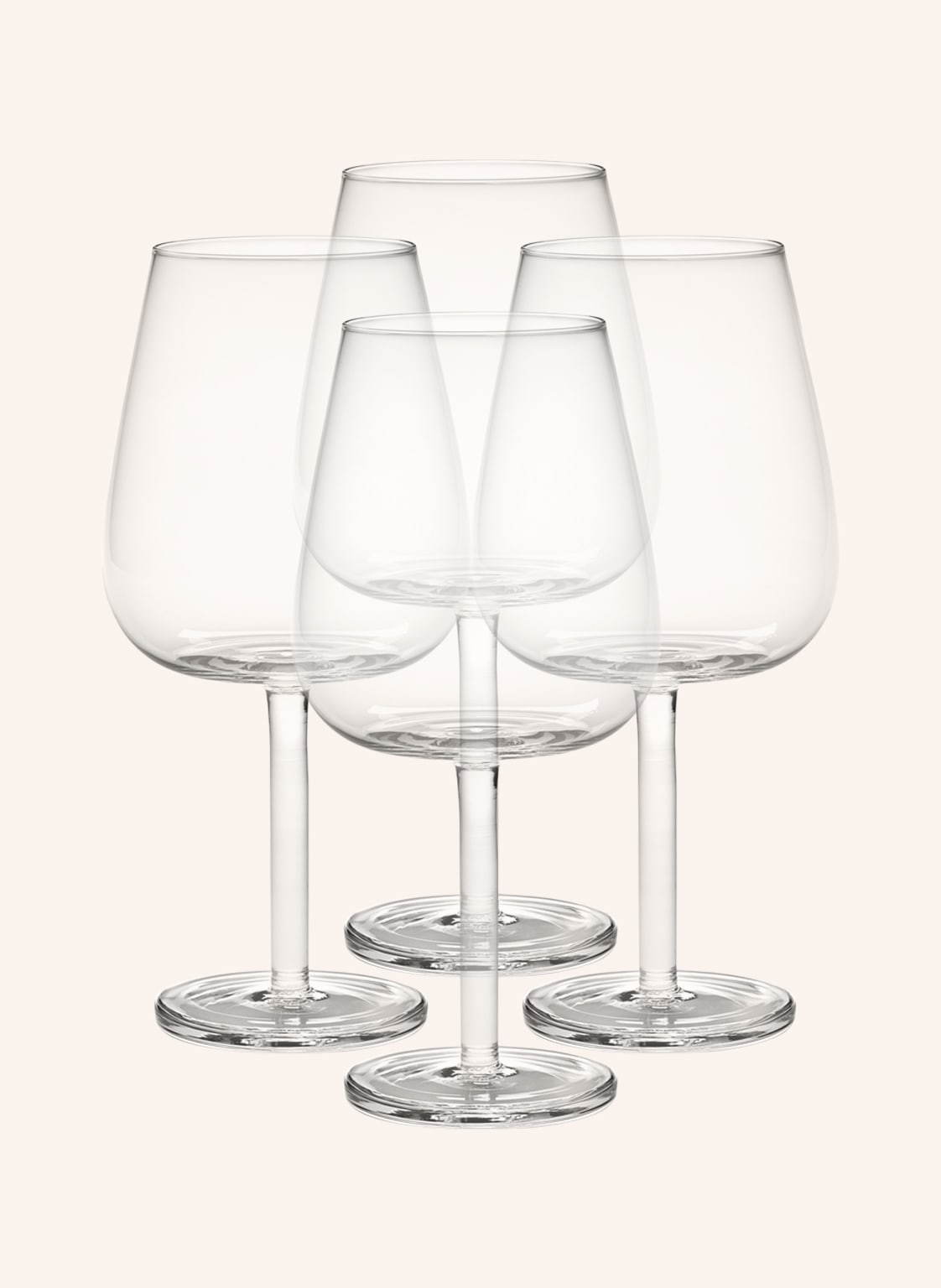 Serax 4er-Set Weingläser Base transparent Serax 4er-Set Weingläser Base transparent von SERAX