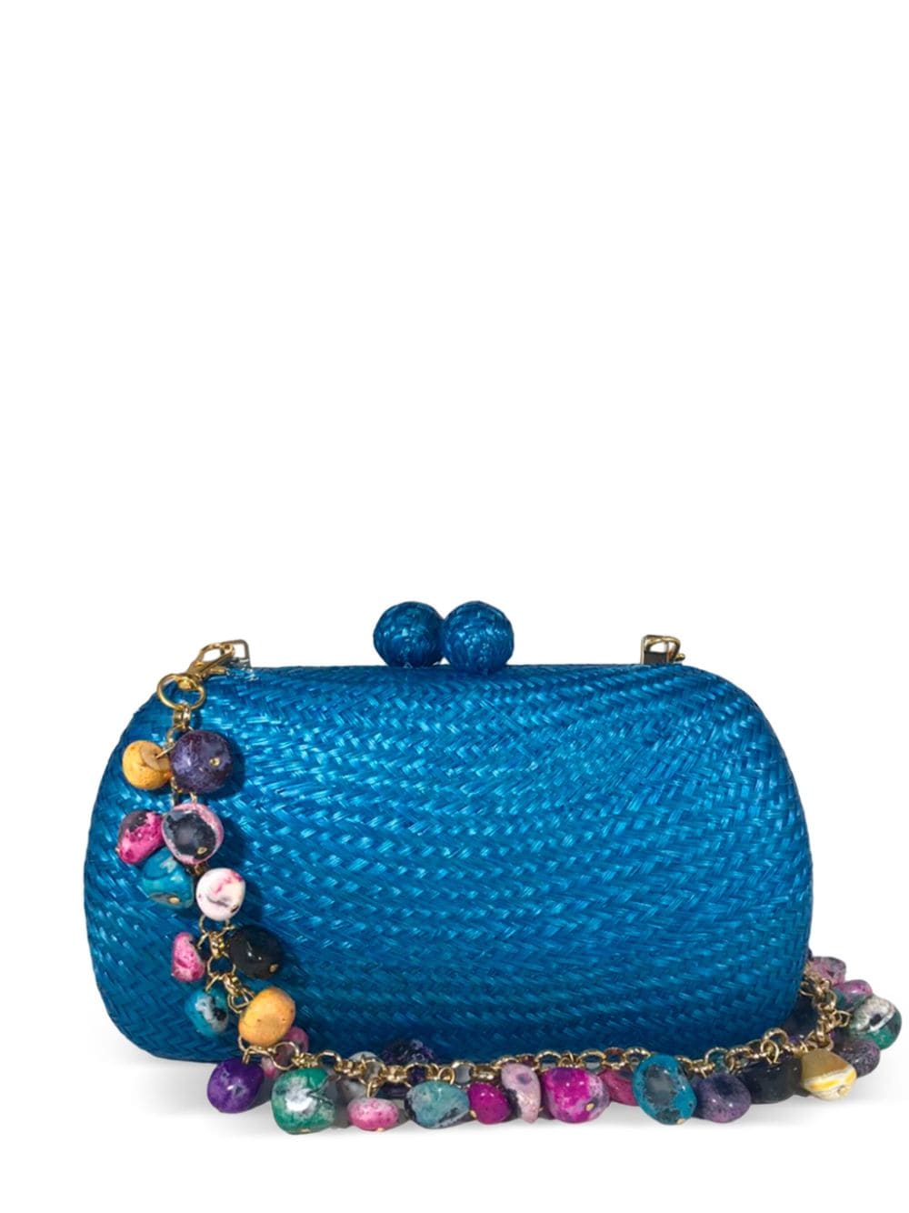 SERPUI Josephine clutch bag - Blue von SERPUI