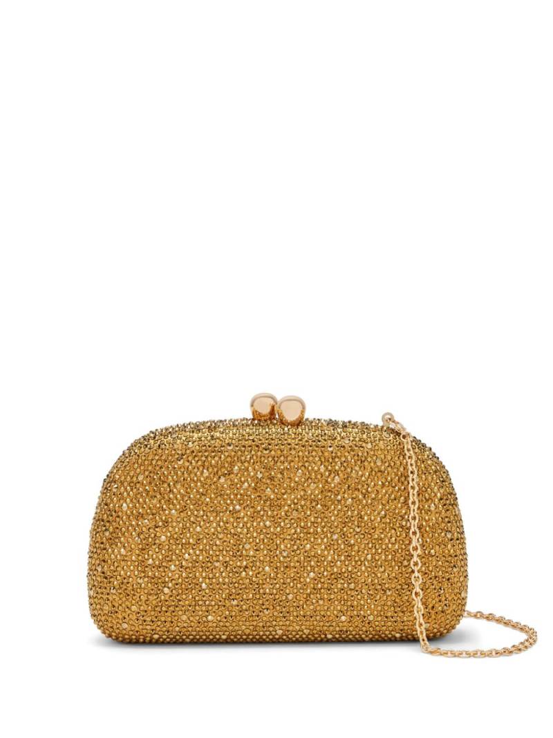 SERPUI crystal-embellished clutch bag - Gold von SERPUI