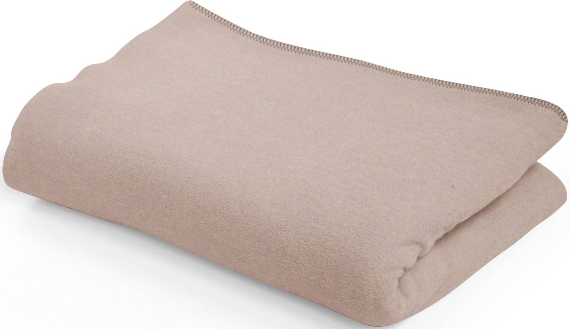 SETEX Wohndecke »Kuscheldecke«, mit Ziernaht in Melange-Optik, Kuscheldecke SETEX Wohndecke »Kuscheldecke«, mit Ziernaht in Melange-Optik, Kuscheldecke von SETEX