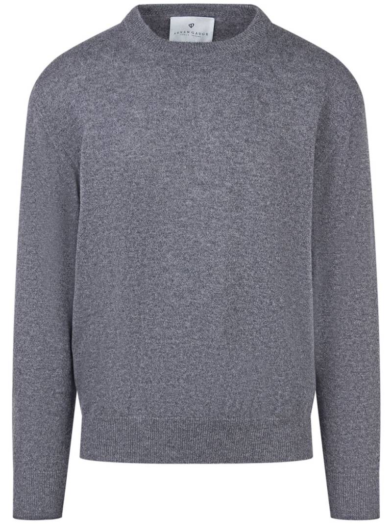 SEVEN GAUGE knitted jumper - Grey von SEVEN GAUGE