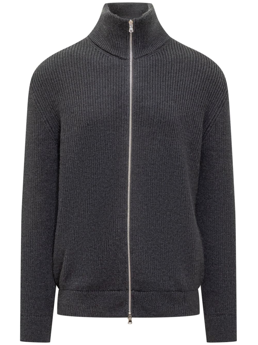 SEVEN GAUGE zipped jumper - Grey von SEVEN GAUGE