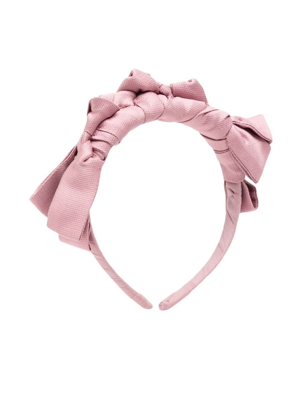 SHATHA ESSA bow-embellished hair band - Pink von SHATHA ESSA