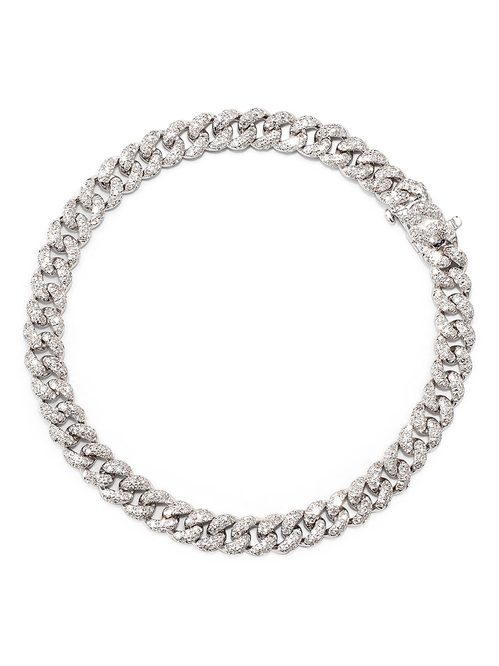 SHAY 18kt white gold link-chain bracelet - Silver von SHAY