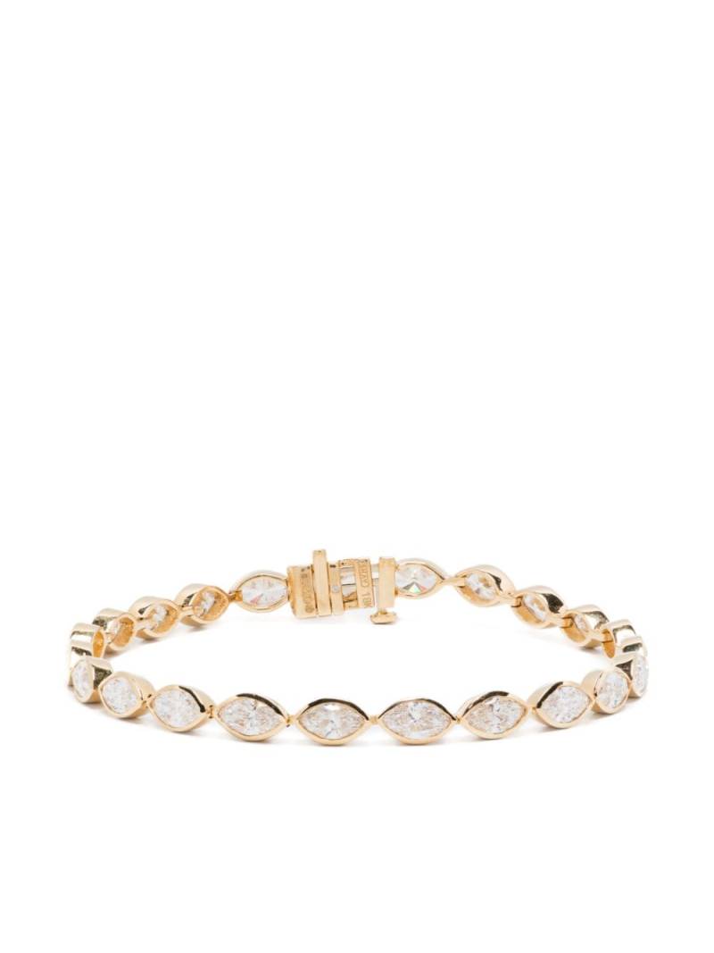 SHAY 18kt yellow gold East West bracelet von SHAY