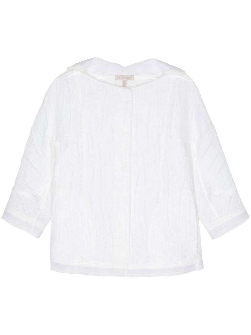 SHIATZY CHEN jacquard silk jacket - White von SHIATZY CHEN