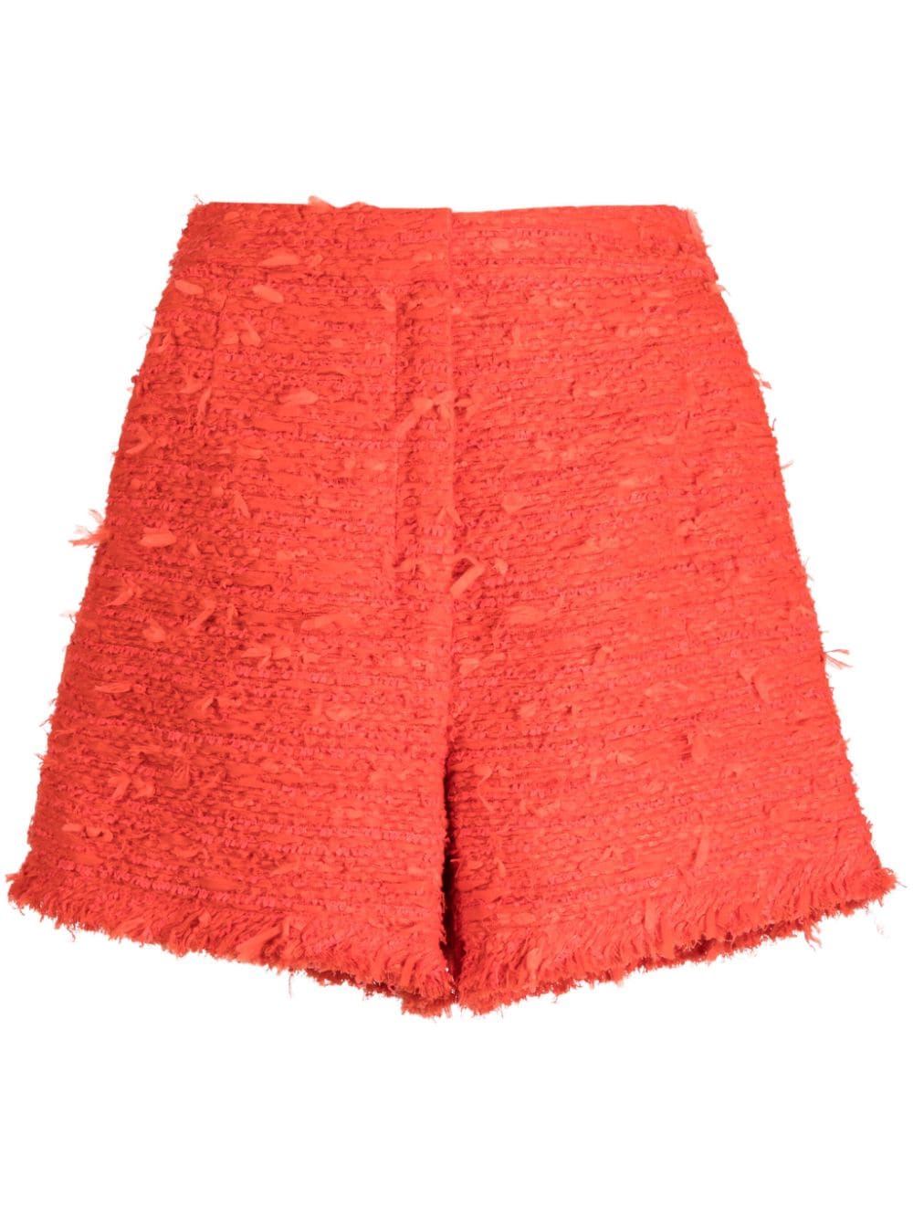 SHIATZY CHEN tweed high-waist shorts - Red von SHIATZY CHEN