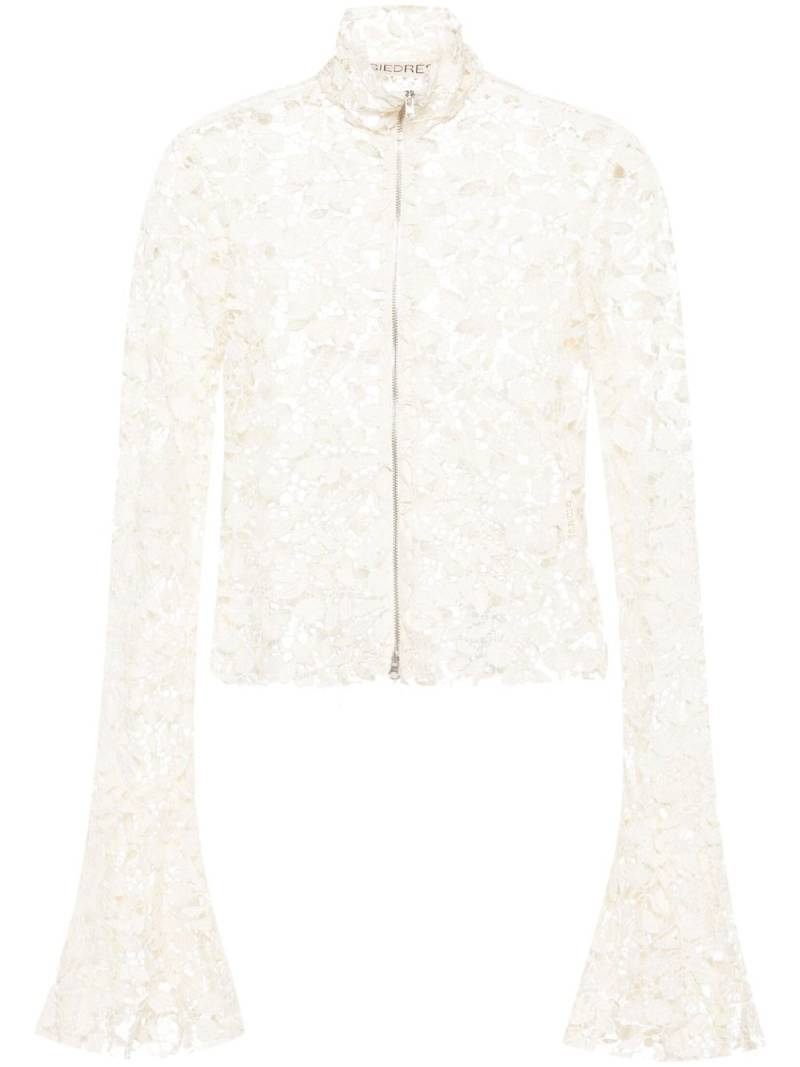 SIEDRES Jun floral-lace jacket - Neutrals von SIEDRES