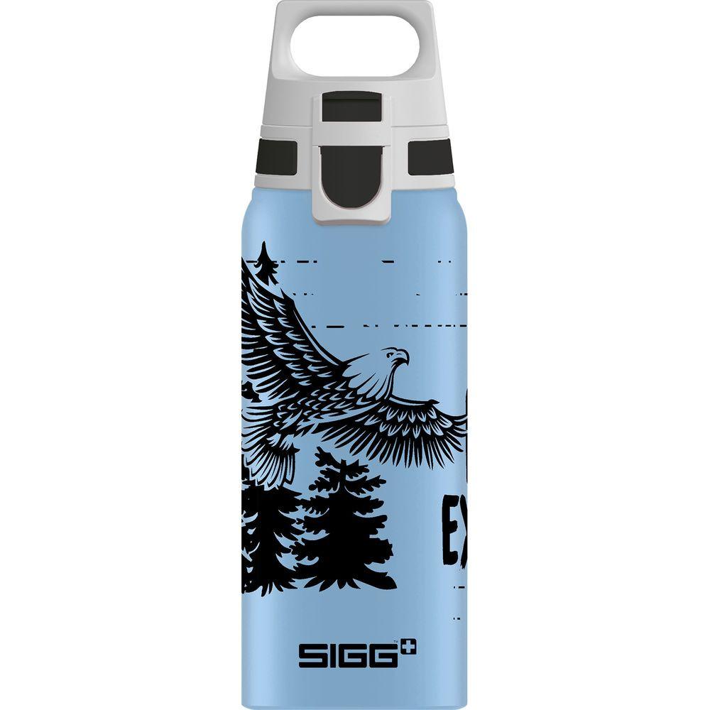 Sigg - WMB One Kinder Trinkflasche Brave Eagle (600ml), Size, Blau von Sigg