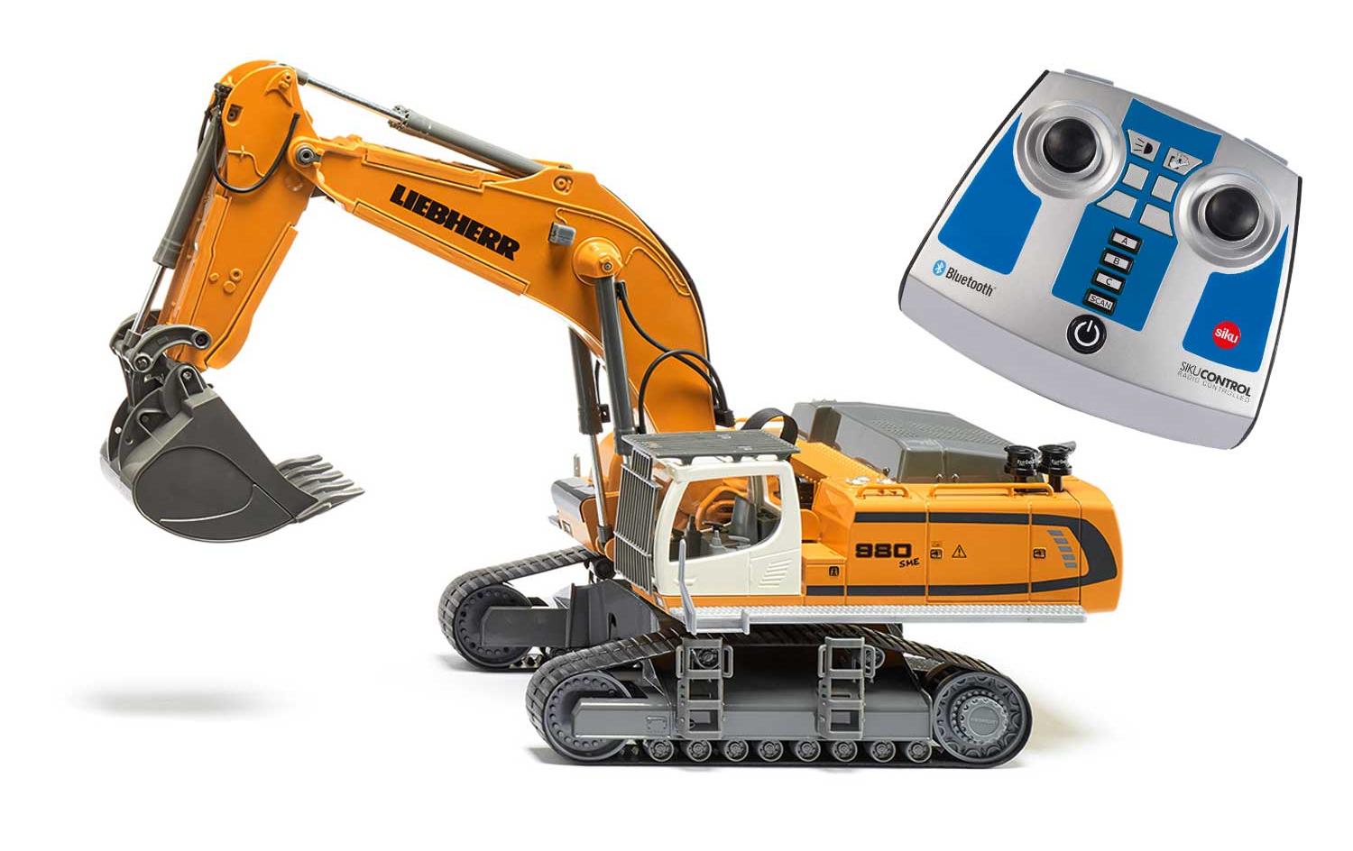 Siku RC-Bagger »Liebherr R980 SME mit Fernsteuerung, RTR,« Siku RC-Bagger »Liebherr R980 SME mit Fernsteuerung, RTR,« von SIKU