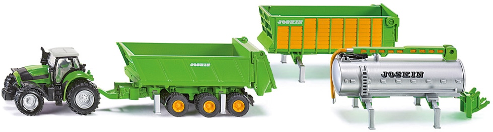 Siku Spielzeug-Traktor »SIKU Farmer, Deutz-Fahr Agrotron X720 (1848)«, mit Joskin Anhängerset Siku Spielzeug-Traktor »SIKU Farmer, Deutz-Fahr Agrotron X720 (1848)«, mit Joskin Anhängerset von SIKU