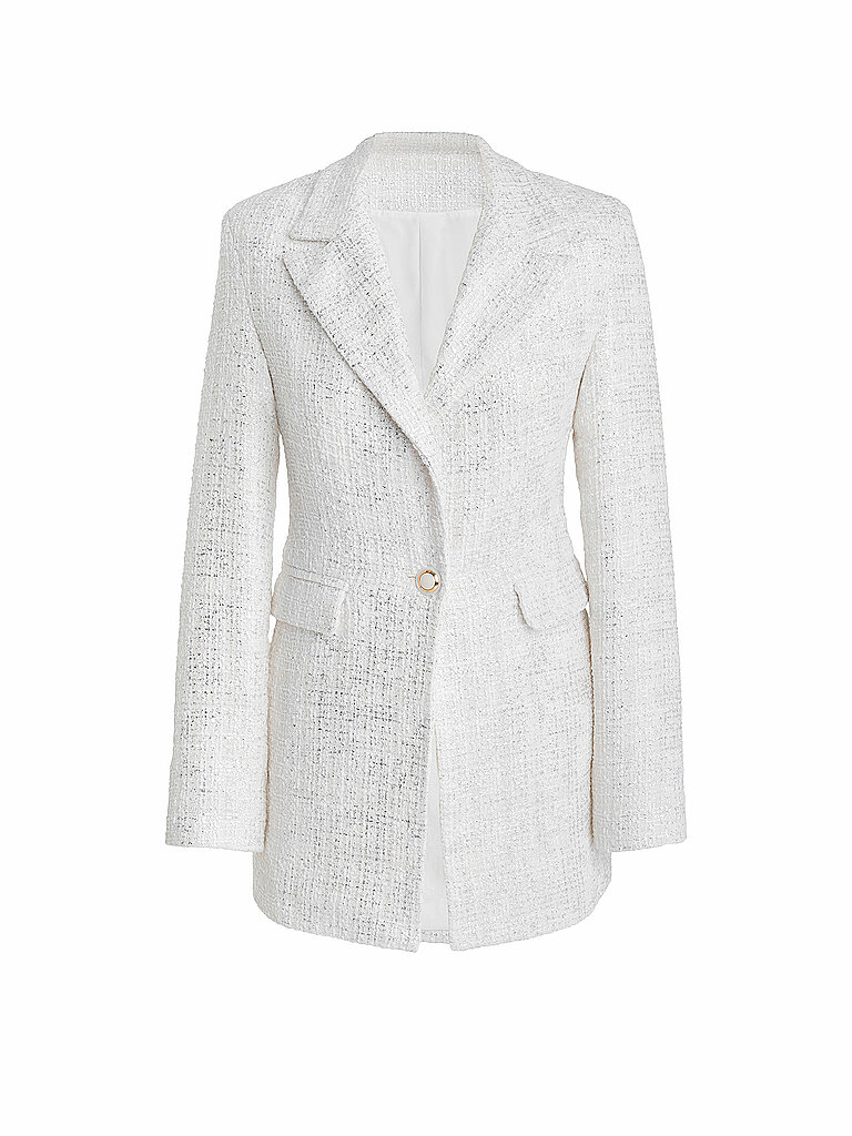 SILVIA SCHNEIDER Blazer  silber | 34 von SILVIA SCHNEIDER