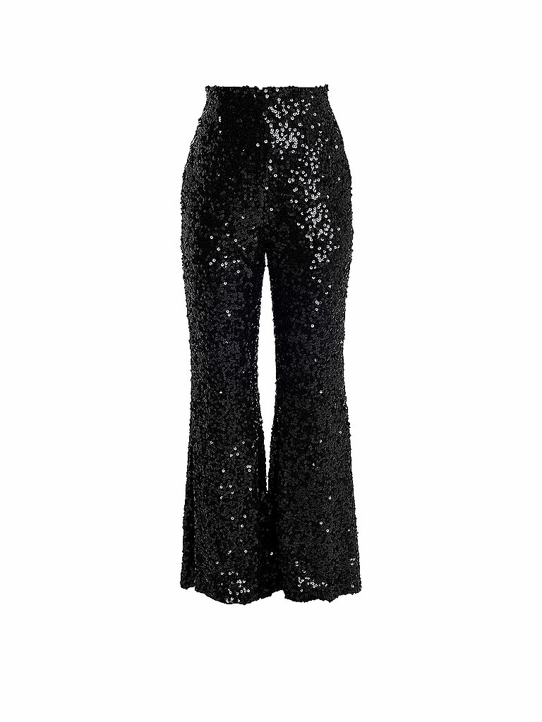 SILVIA SCHNEIDER Hose Flared Fit schwarz | 36 SILVIA SCHNEIDER Hose Flared Fit schwarz | 36 von SILVIA SCHNEIDER