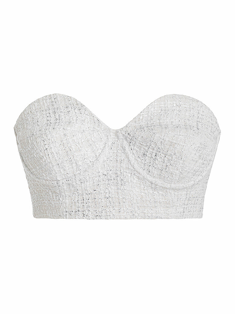 SILVIA SCHNEIDER Top Cropped Fit silber | 34 SILVIA SCHNEIDER Top Cropped Fit silber | 34 von SILVIA SCHNEIDER