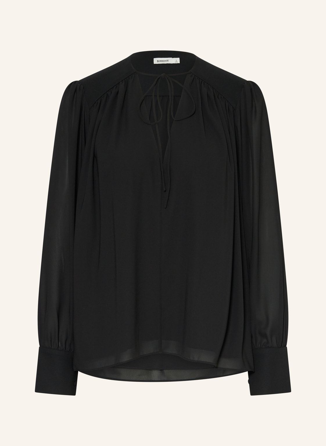 Simkhai Blusenshirt schwarz Simkhai Blusenshirt schwarz von SIMKHAI