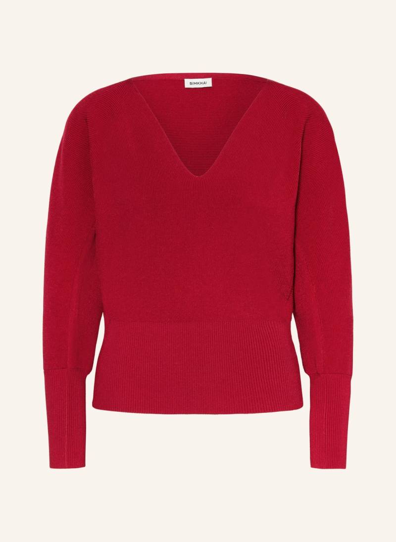 Simkhai Pullover Montana rot von SIMKHAI