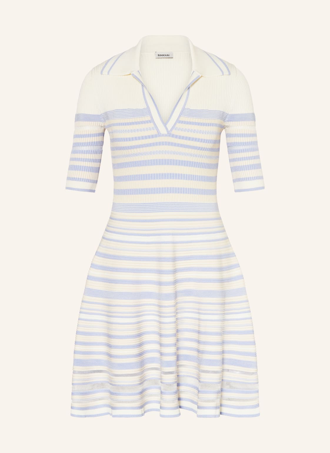 Simkhai Strickkleid Dessie blau Simkhai Strickkleid Dessie blau von SIMKHAI