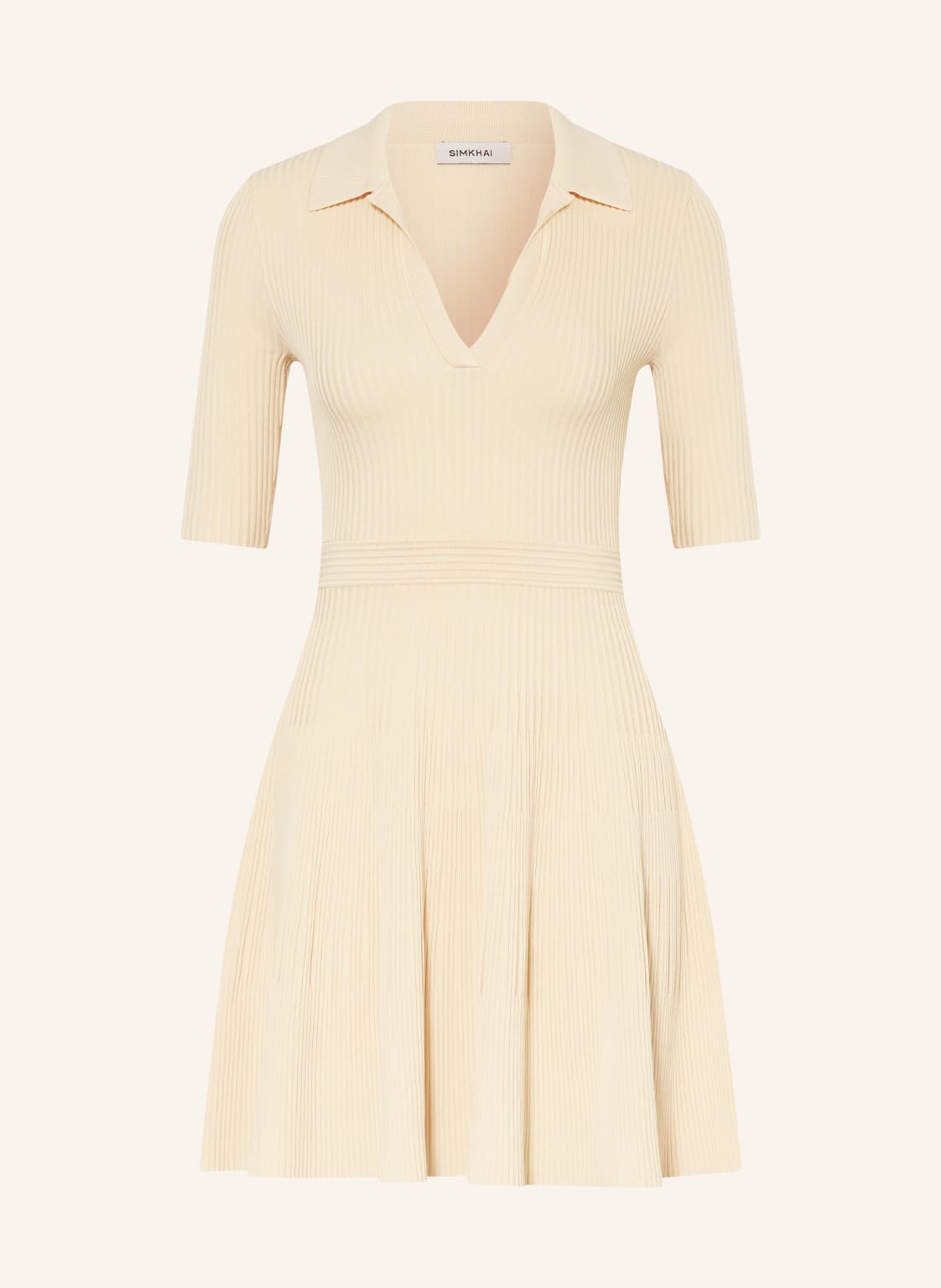 Simkhai Strickkleid Patricia beige Simkhai Strickkleid Patricia beige von SIMKHAI