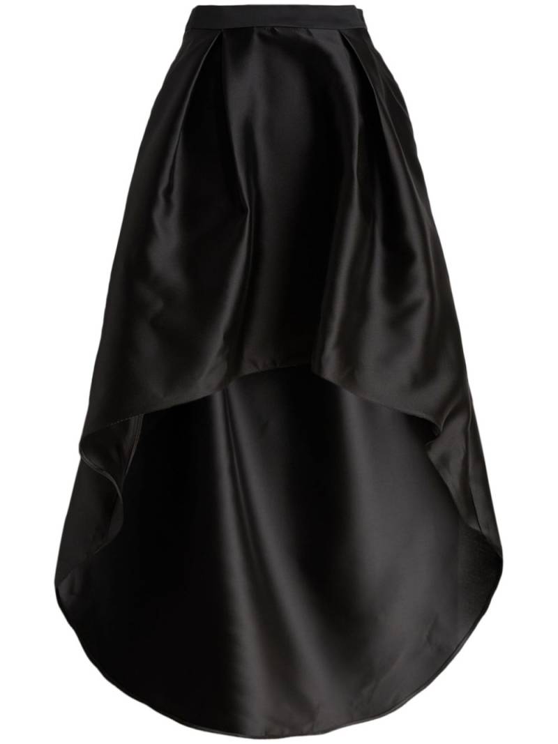 SIMONA CORSELLINI high-low skirt - Black von SIMONA CORSELLINI