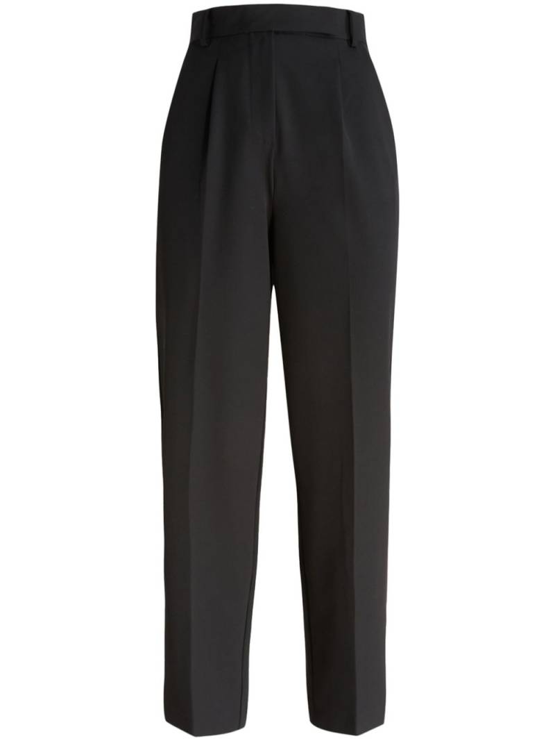 SIMONA CORSELLINI pleat-detailing trousers - Black von SIMONA CORSELLINI