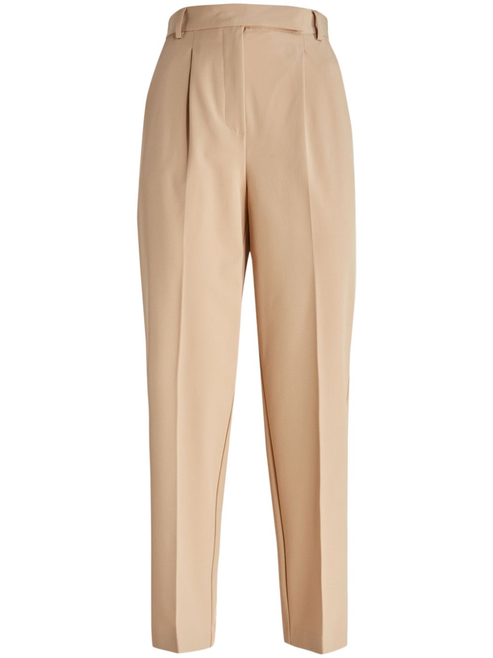 SIMONA CORSELLINI pleat-detailing trousers - Neutrals von SIMONA CORSELLINI