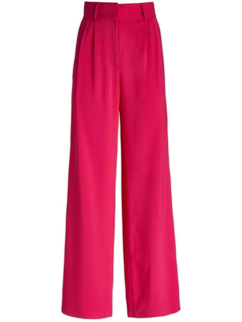 SIMONA CORSELLINI pleated trousers - Pink von SIMONA CORSELLINI